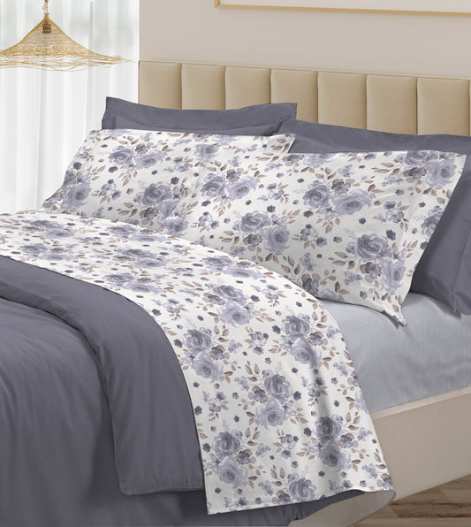 LA ROSA 30VENTISETTE Doppelbett-Set – GRAU