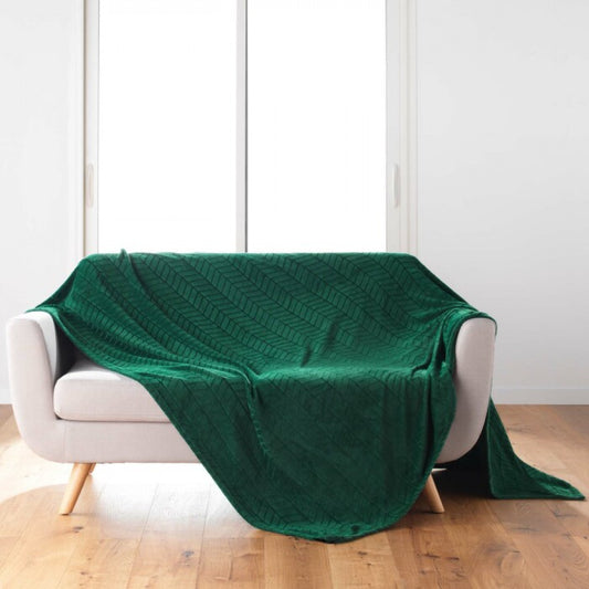 Coperta in Pile Verde