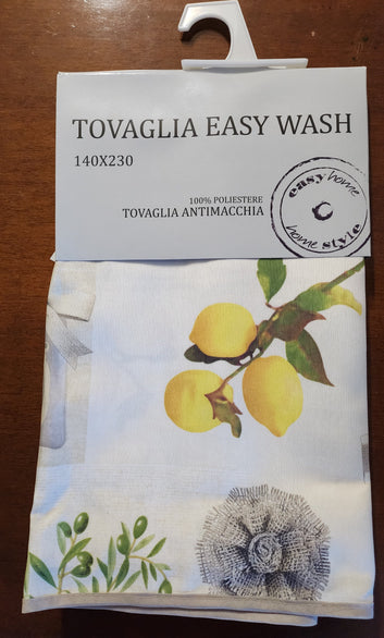 Tovaglia Antimacchia EASY WASH - Limoni  140x230cm